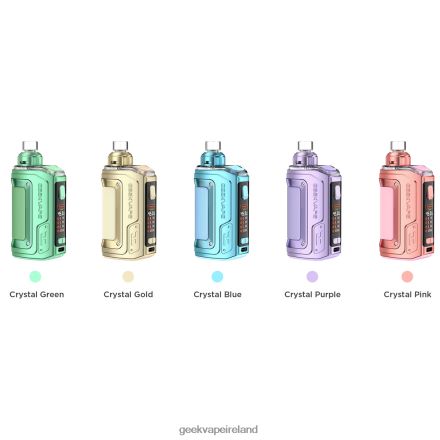 Geek Vape Ireland - GeekVape H45 (Aegis Hero 2) Pod Mod Kit Crystal Edition 8N22B2142 Crystal Blue